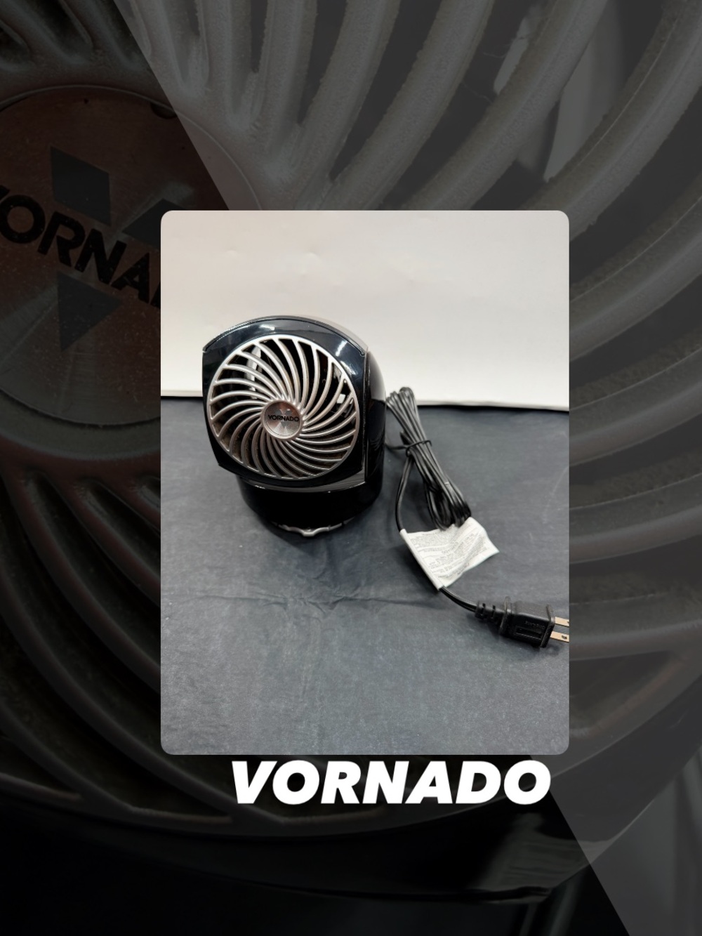 EUC Vornado Flippi Compact Air Circulator Fan